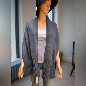 On 34th Womens Convertible Wrap/Shawl/Scarf Blue NWT (3 for $12 item)